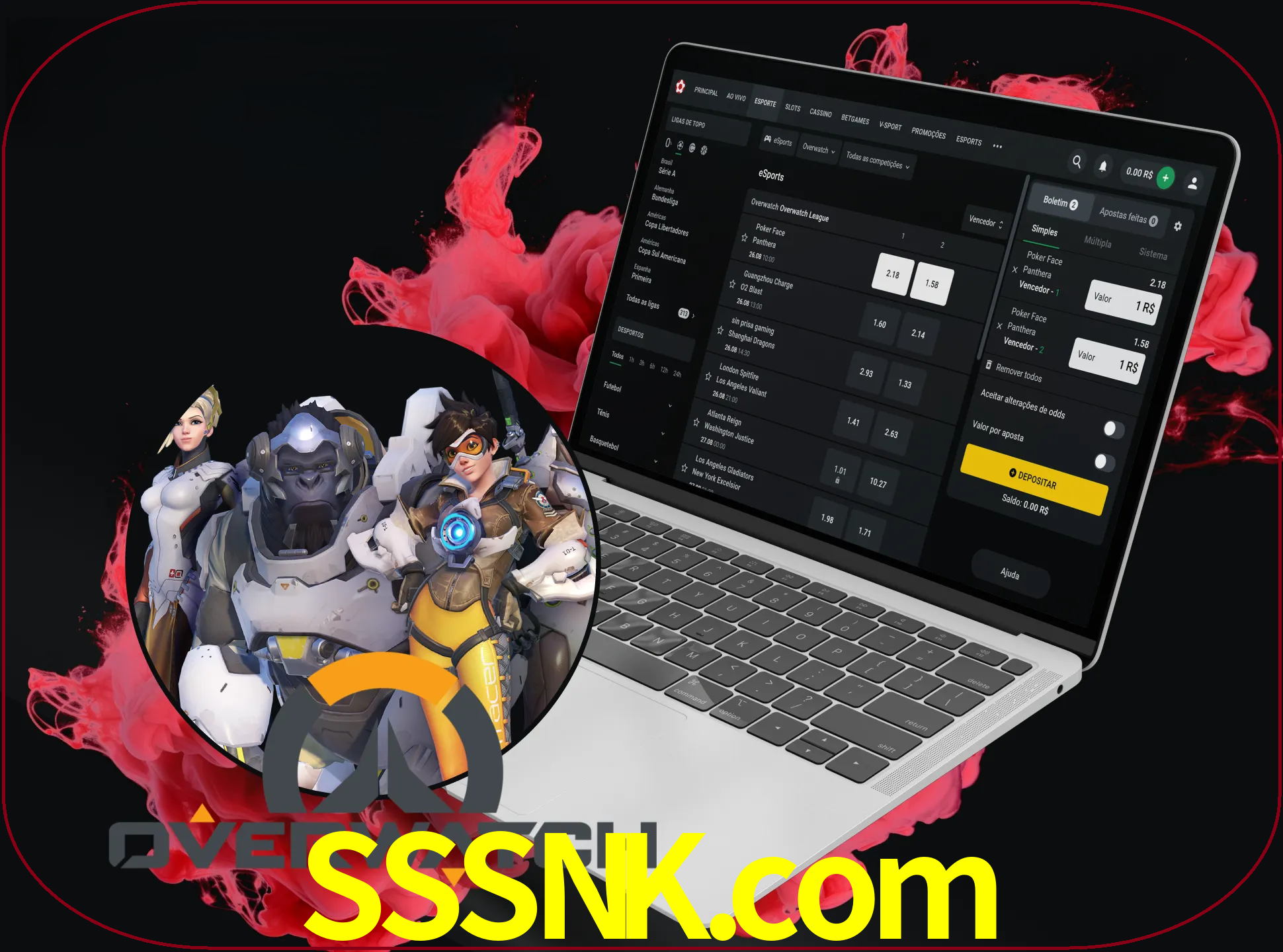 Os fãs deste fantástico jogo apreciarão a abundância de jogos e podem também ganhar dinheiro real apostando no sssnk.
