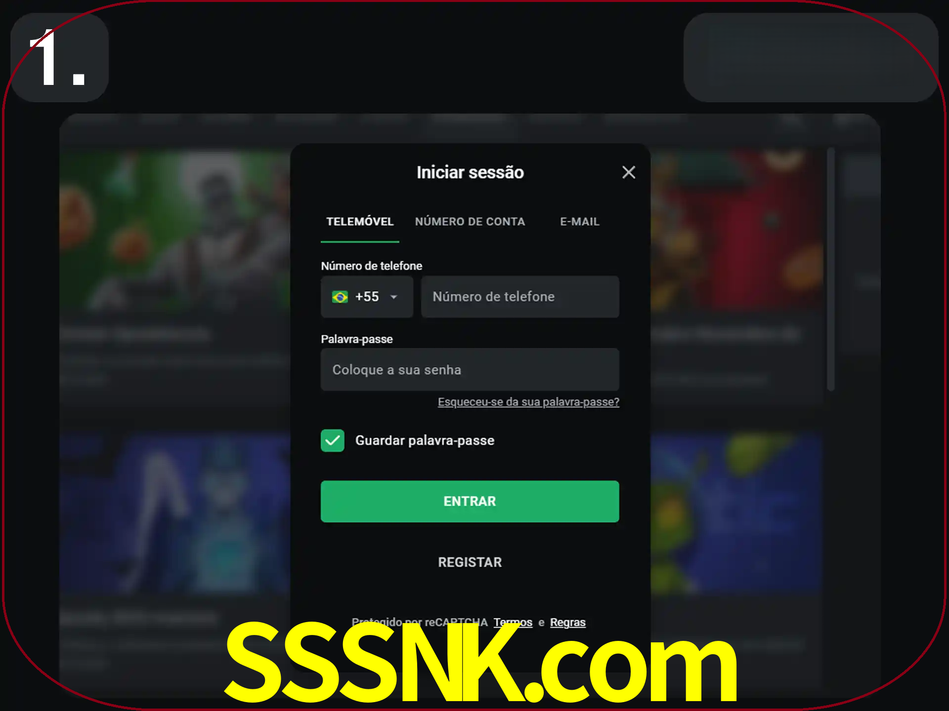 Acesse o site.