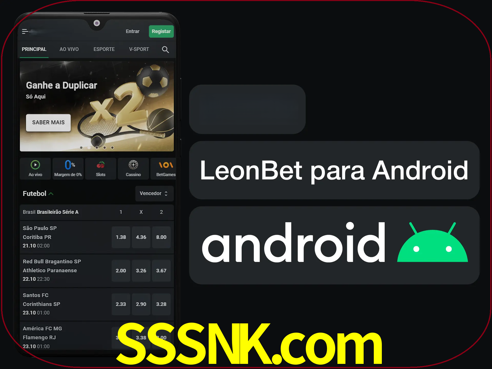 Adquira sua versão poket de LeonBet.